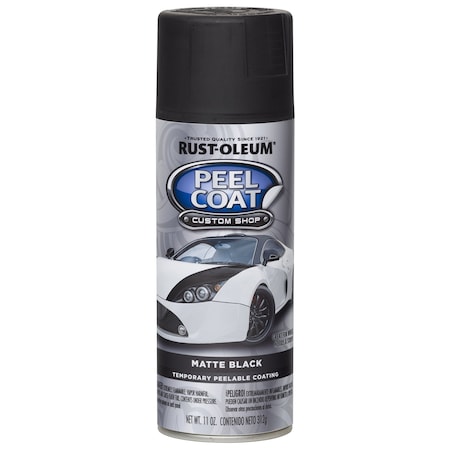 Rust-Oleum Rust-Oleum Peel Coat Matte Black Rubber Coating 11 oz 284279
